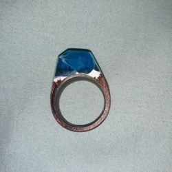 Wooden and Resin Ring