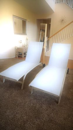 Pool chairs
