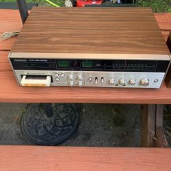 Vintage Panasonic RS-862s Am/Fm  8-Track Stereo Or Quad Receiver