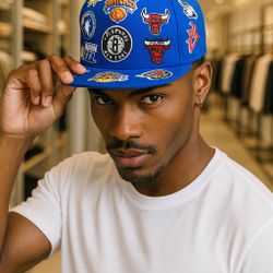 New Era NBA Patches Fitted Cap 7 1/4