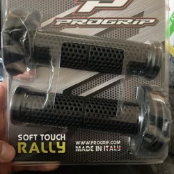 Progrip Soft Touch Rally 714BK Black 125mm Dual Sport Gel Grip