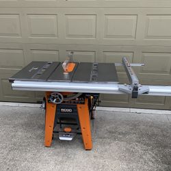 Ridgid Table Saw