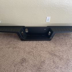 Factory OEM 2017-2022 Ford F-250 F-350 Rear Bumper Step Pad With Sensor Holes 