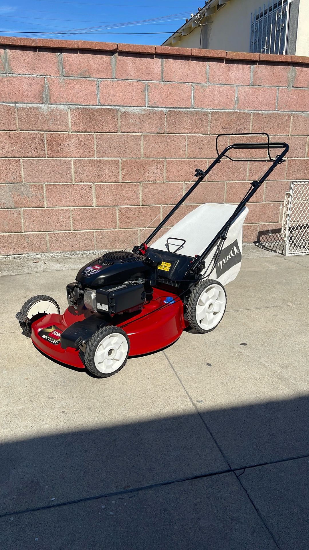 Toro Self Propelled Lawn Mower 