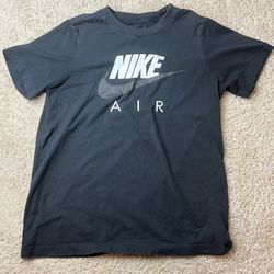 Kids Nike Air Black T-Shirt