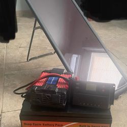 Complete 250 WATT 1280 Wh Thunderbolt Solar Panel System
