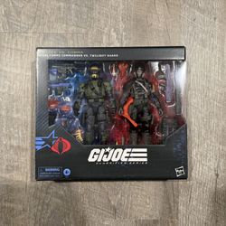 In Hand, Brand New, Never Opened Hasbro G.I. Joe Classified Series - Steel Corps Commander vs Twilight Guard - # 141 - 2 Pack - 6” Action Figures