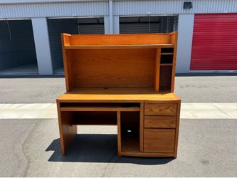 Oak Computer Desk