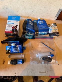 Sawyer Micro Squeeze and Regular Squeeze Water Filters
