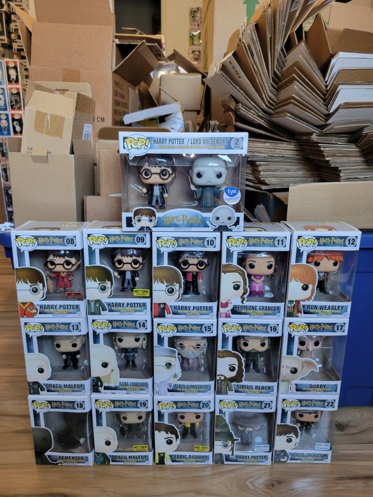 Funko Pop Harry Potter Set Of 16 Exclusive