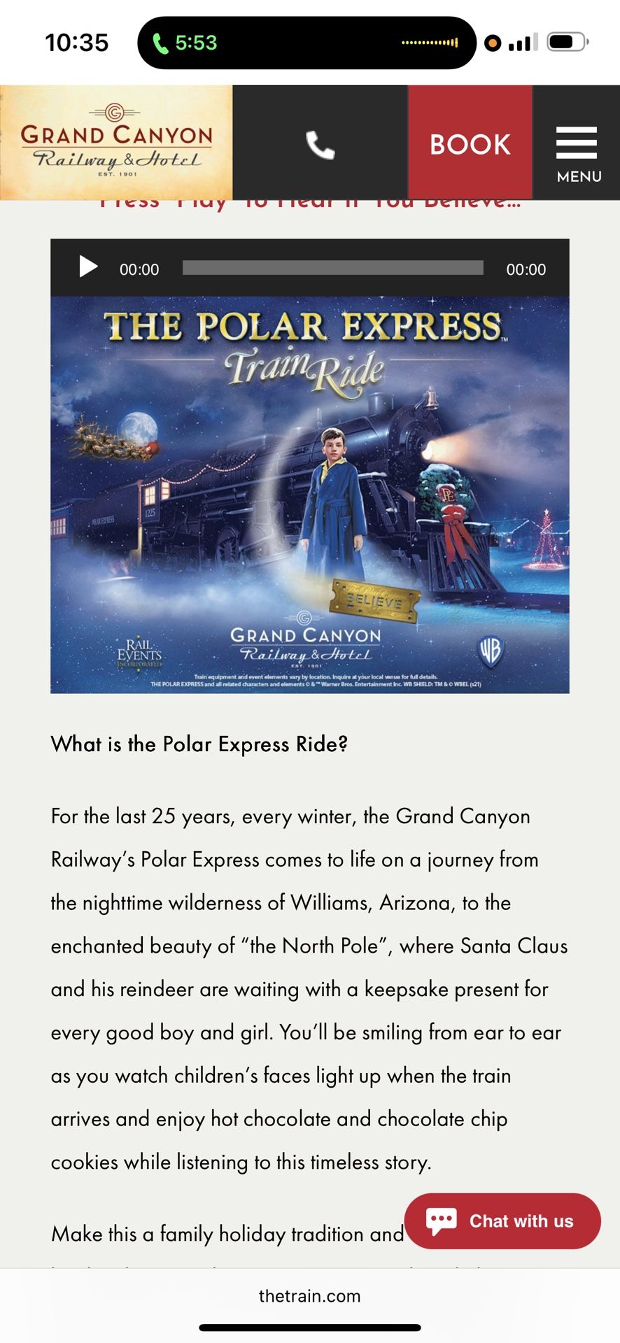 Polar Express Tickets