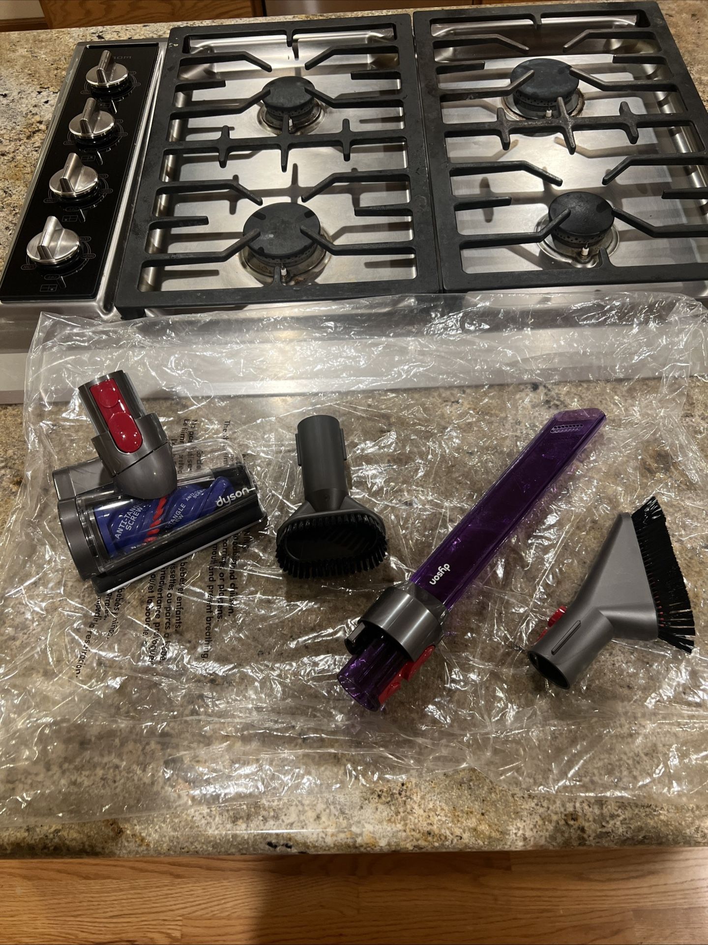 Dyson V11 Accessories Light pipe crevice dirt brush Hair Screw soft dusting