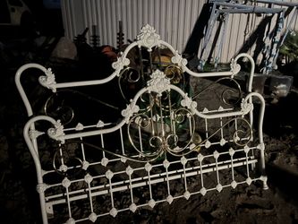 King Size Bed Frame Elliot Designs Vintage 