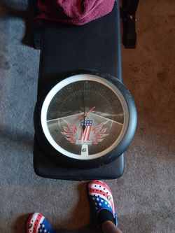 Harley Davidson Clock