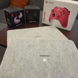 Beats Earphones, XBOX Controllers and Samsung Tablets
