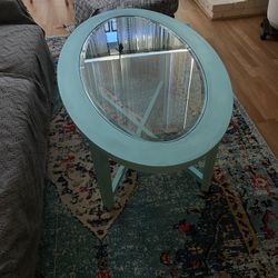 Coffee Table Living Room Glass Top 50”x30”x20”