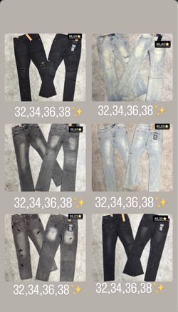 Designer Jeans- Multiple brand options