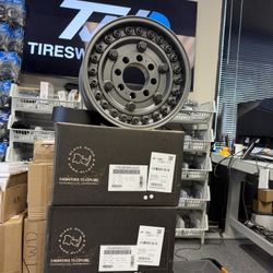 4x 17 Inch Wheels Rims Black Rhino Armory 8x6.5 Lug 17x9.5 6mm 1795ARY068165G22