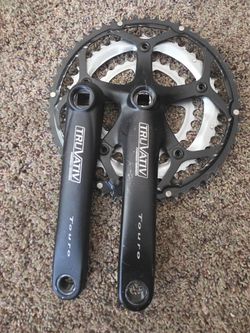 Truvativ Touriv 3 speed cranks 175mm