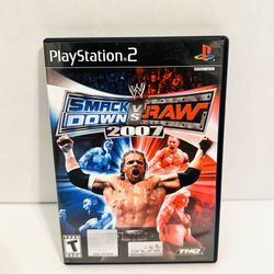 WWE SmackDown vs. Raw 2007 (Sony PlayStation 2, 2006)