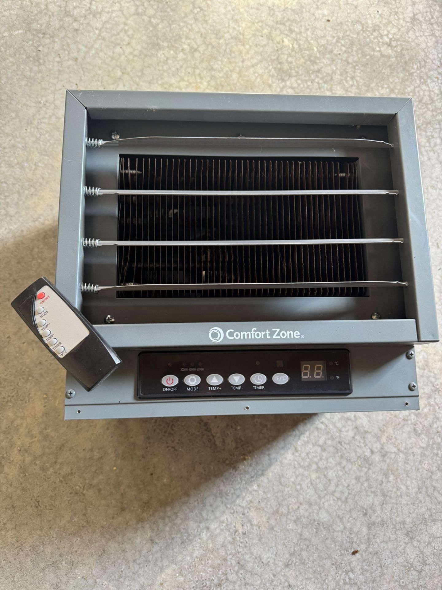 Comfort zone model CZ225 ER Heaters