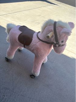 Ride on pony