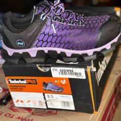 Size 8.5 Timberland Women's Powertrain Sport Alloy Toe SD35 Work Sneaker ***BRAND NEW NEVER WORN***