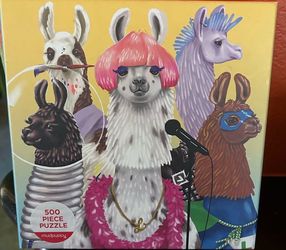 New Llama Rama - 500 Piece Family Jigsaw Puzzle