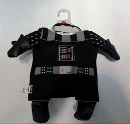 Petco Dog Outfit Suit Darth Vader Star Wars Size M