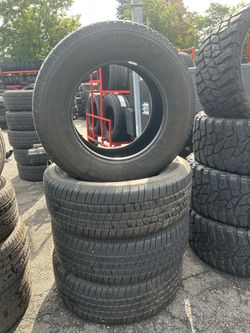 Set of 265/80R18 Michelin defenders $$280 installed (cash Price)