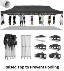 354'' W x 118.'' D Pop Up Heavy Duty Party Tent Showroom Right SPC000086_B_P