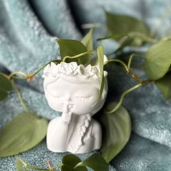 Girl Flower Pot