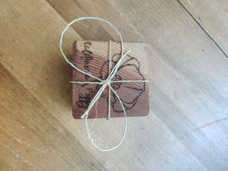 California poppy coasters