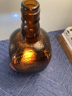 Vintage whiskey bottle 