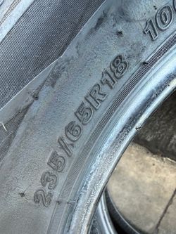 235/65/18 (2 Tires) $100.00/ Both