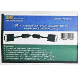 PROJECTOR CABLE VGA/SVGA/SXGA Monitor/Projector Extension Cable HD15 M2F
