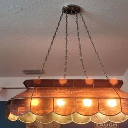 Pool Table Light Fixture