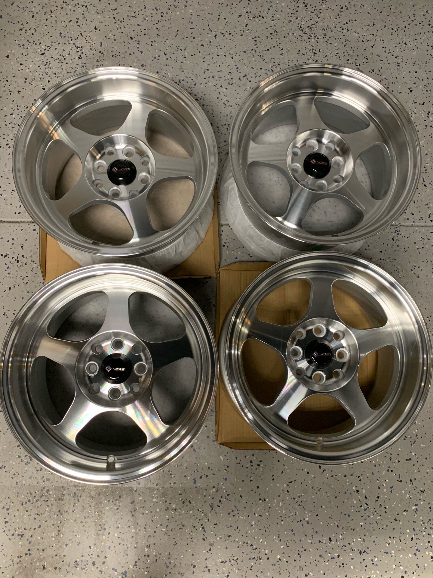 Spoon Rims 2d New Spoon Style Silver 15x8” Rims Set of 4 Brand 4x100 Wheels for Sale ...