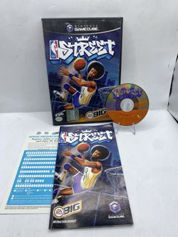 NBA Street (Nintendo GameCube, 2002) CIB w manual reg card basketball