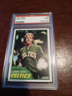 Larry  Bird 1981 TOPPS $200