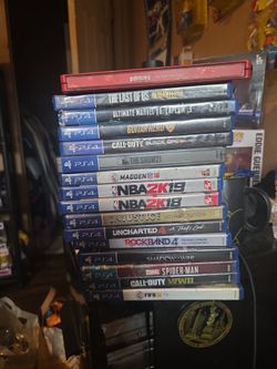 PS4 GAMES LOT ($5 PER GAME)