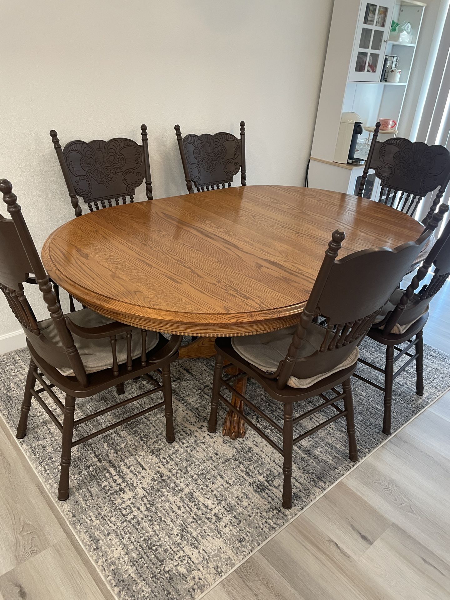 Dining Table Set 6 Chairs