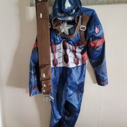 Toddler Captain America Costume.
