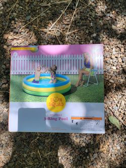 3 Ring Inflatable Pool