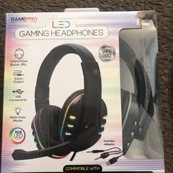 (NEW) LED GAMING HEADPHONES