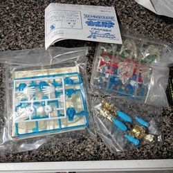 VINTAGE 1996 Bandai Rockman X All X Mega Armor Series - Crystal Version - NISB / Sealed Bags