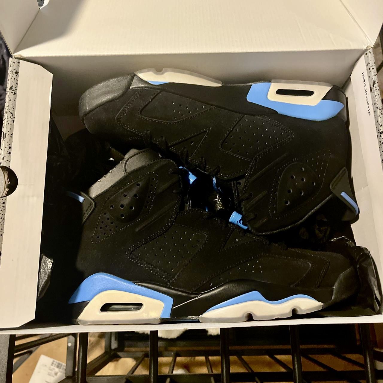 Jordan 6 Black UNC 9.5m