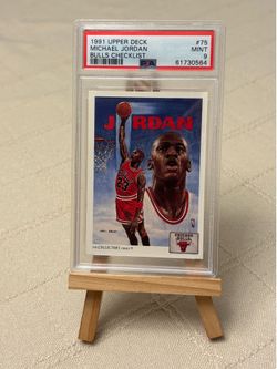 Upper Deck Michael Jordan PSA 9 BULLS
