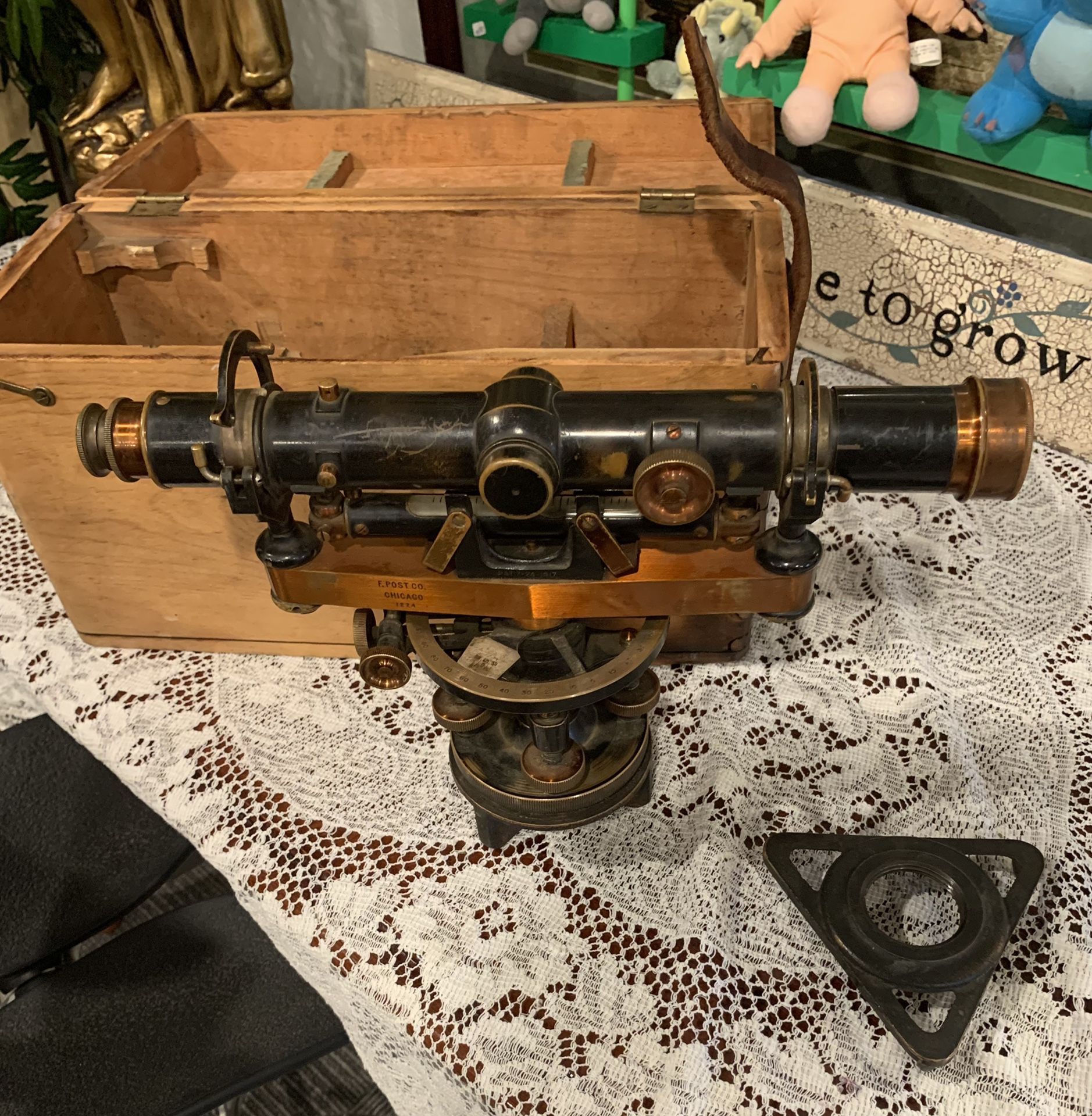 Antique Transit Level - Survey Equipment