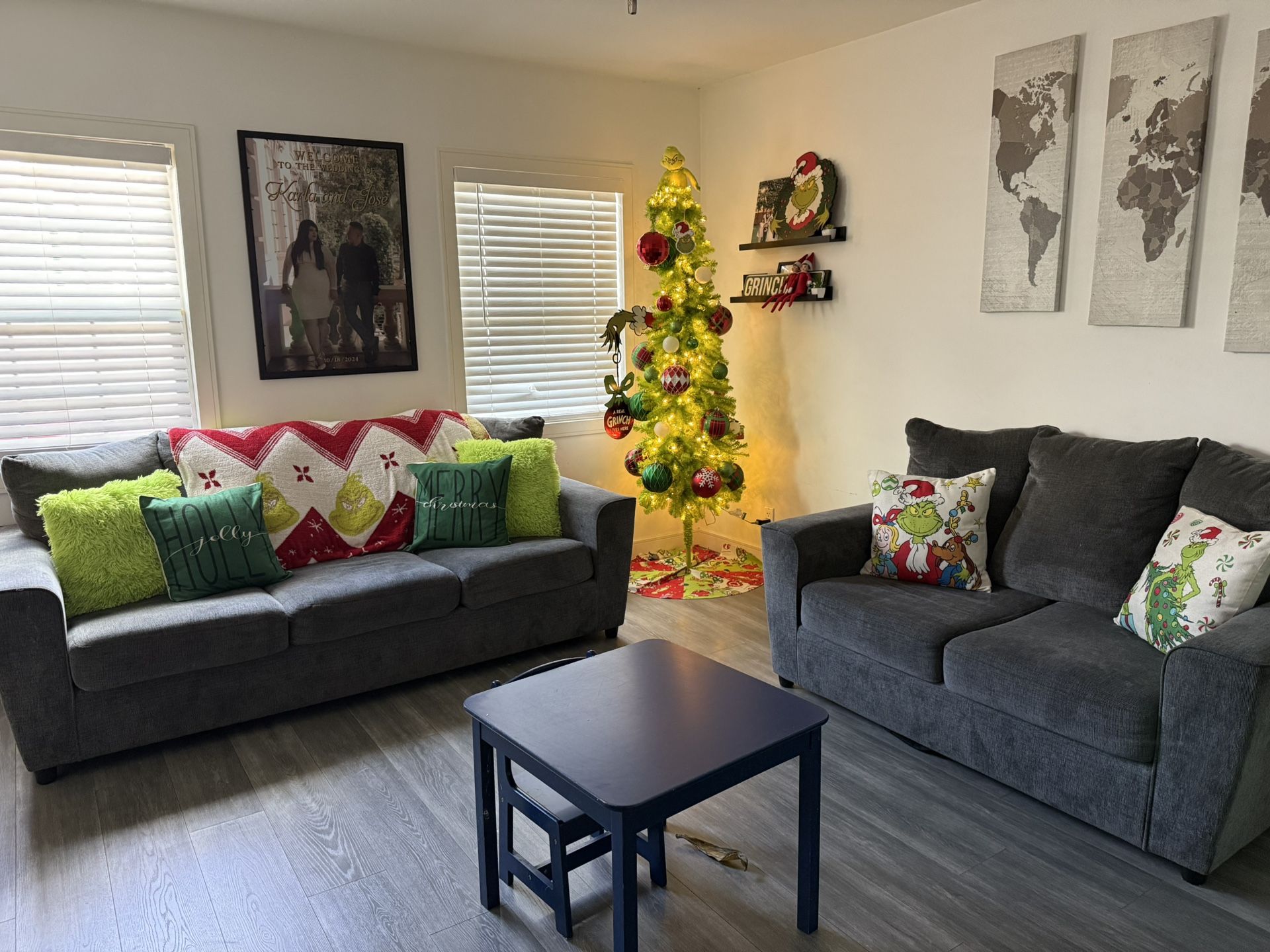 Living Room Sofa Set (PILLOWS NOT INCLUDED)